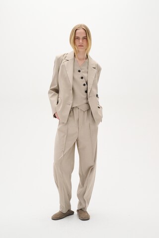 InWear Loose fit Trousers 'Umali' in Brown