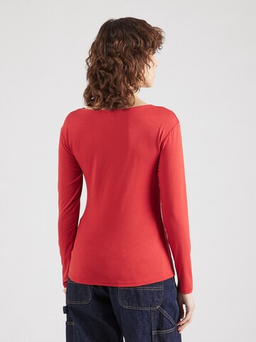 Blutsgeschwister - Camisa 'Wishful Waterfall' em vermelho
