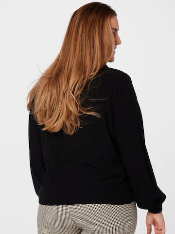 ABOUT YOU Curvy - Blusa 'Franja' em preto