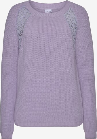 LASCANA Pullover in Lila: predná strana