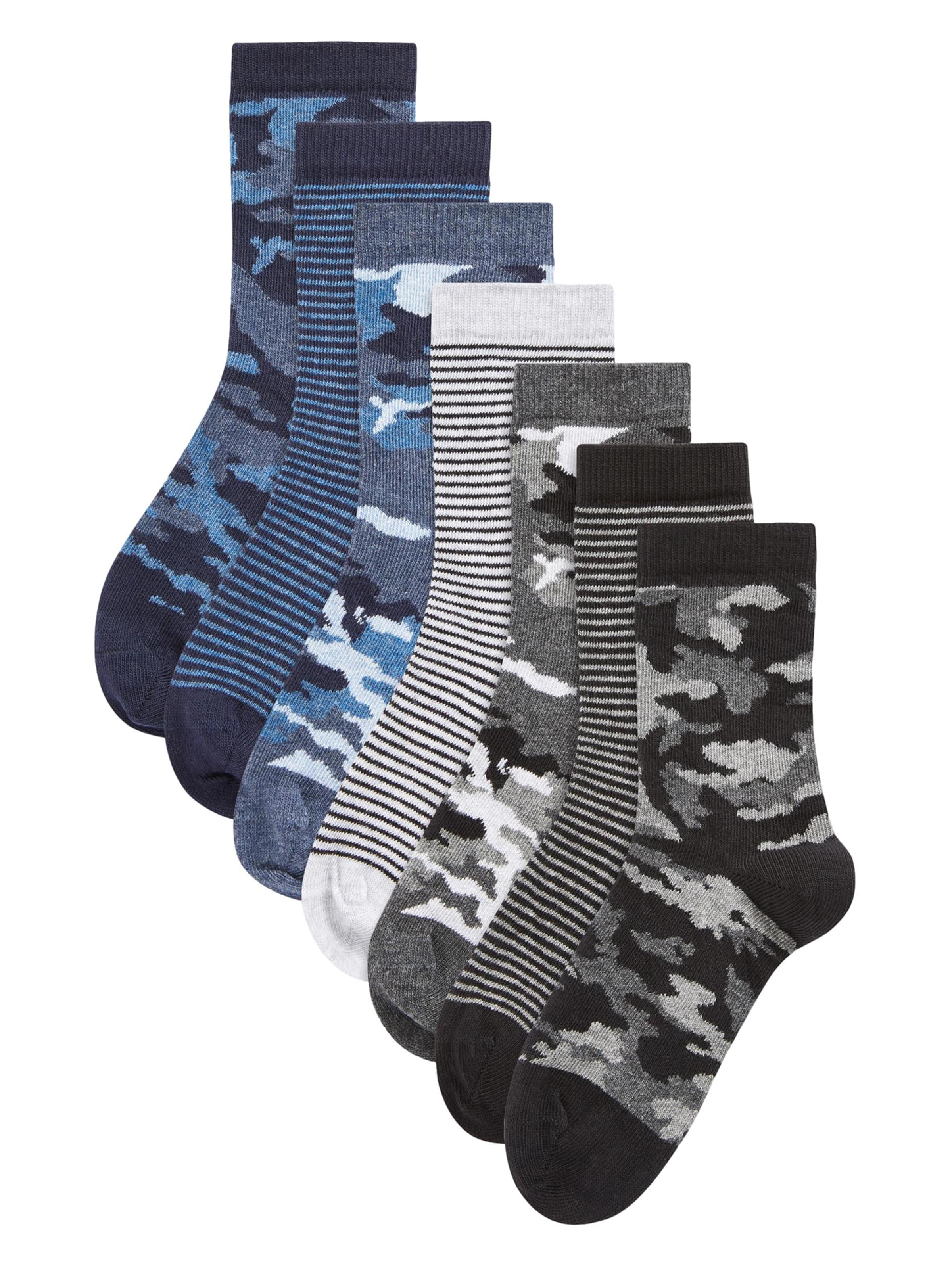 zils Next Zeķes: no priekšpuses