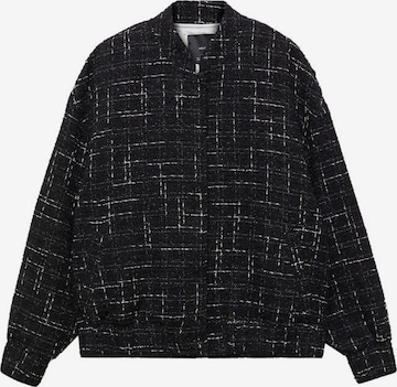 Veste mi-saison 'Dupla' MANGO en noir : devant