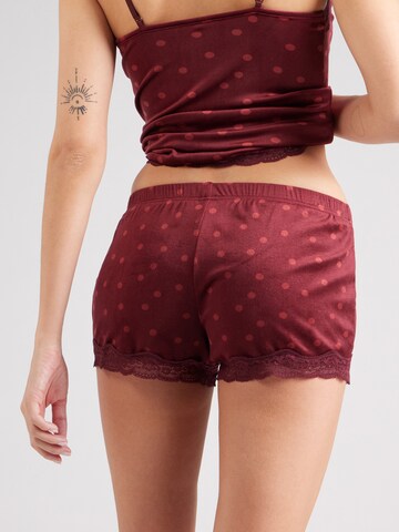Shorty di Hunkemöller in rosso