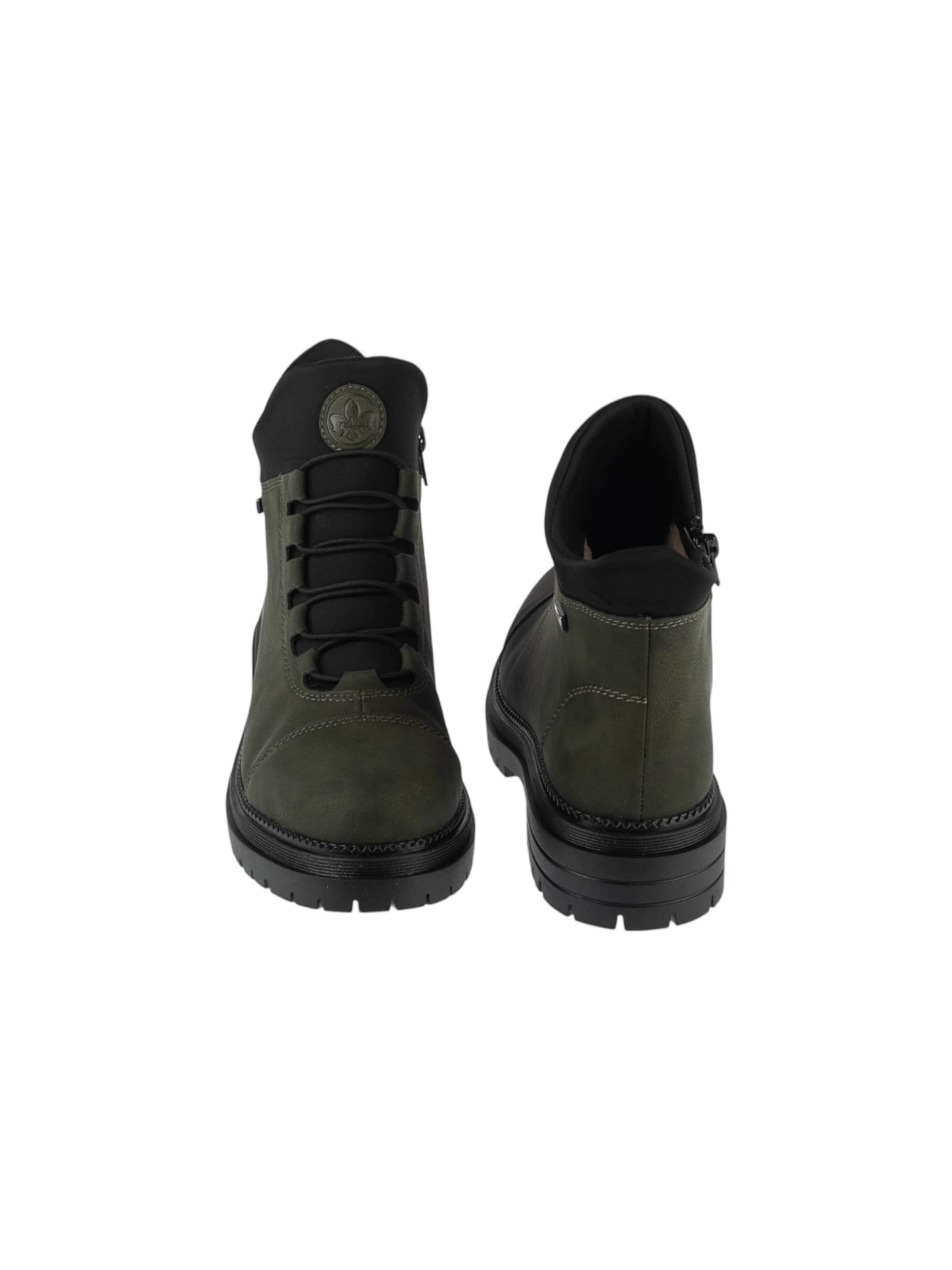 Bottes à lacets 'Rieker Booties' Rieker en vert