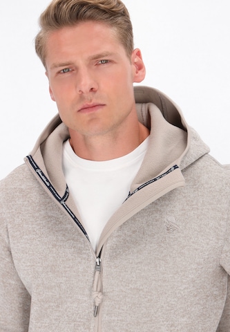 Schmuddelwedda Fleece jacket in Beige