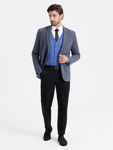 Ombre Regular Fit Sakko‌‌‌‌‌‌‌ in Blau