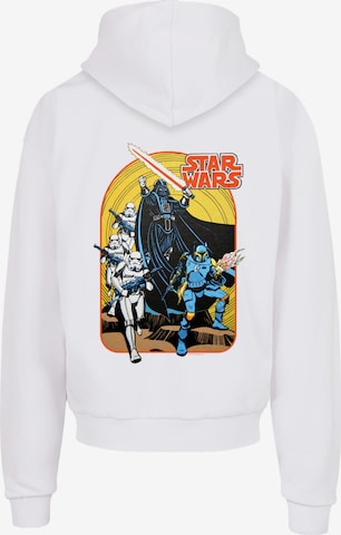 Sweat-shirt F4NT4STIC en blanc : devant