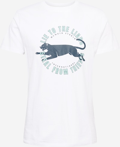 Wemoto Shirt 'LIAR' in de kleur Marine / Lichtblauw / Wit, Productweergave