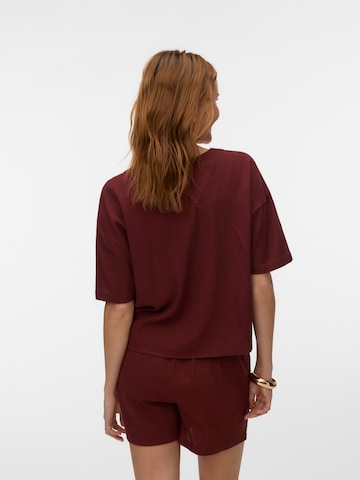 VERO MODA Bluse 'VMJESMILO' i rød