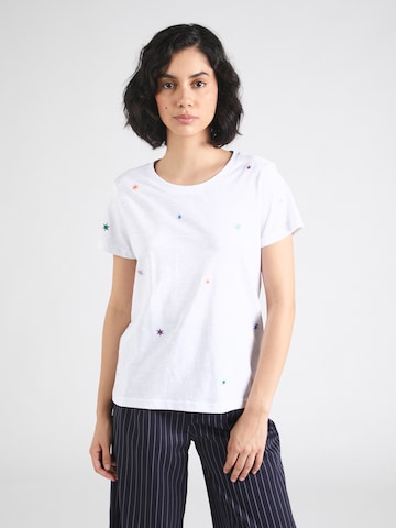 balta NÜMPH Marškinėliai: priekis