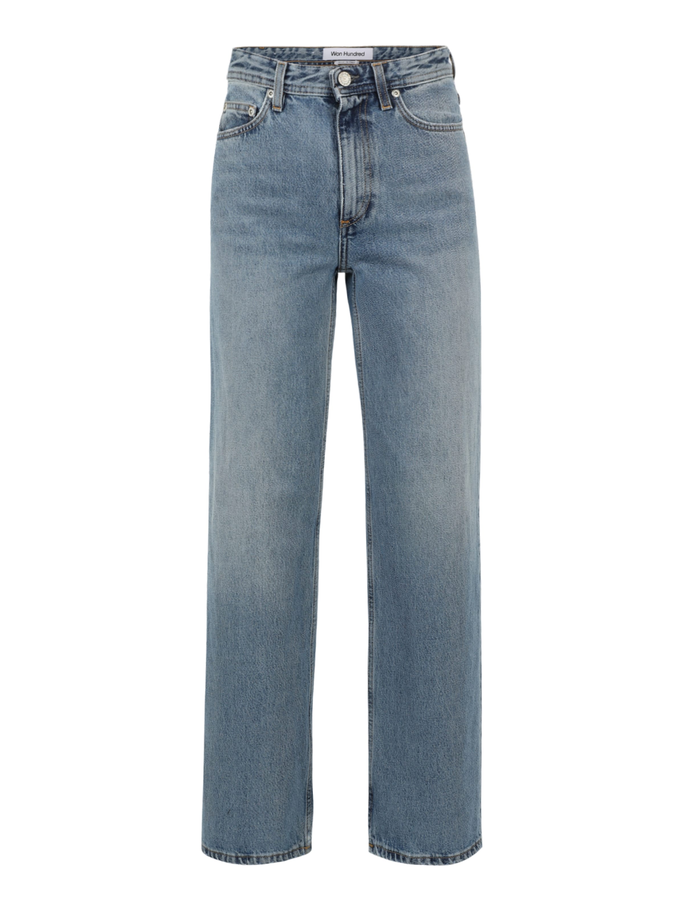 Won Hundred Loosefit Jeans i blå: forside