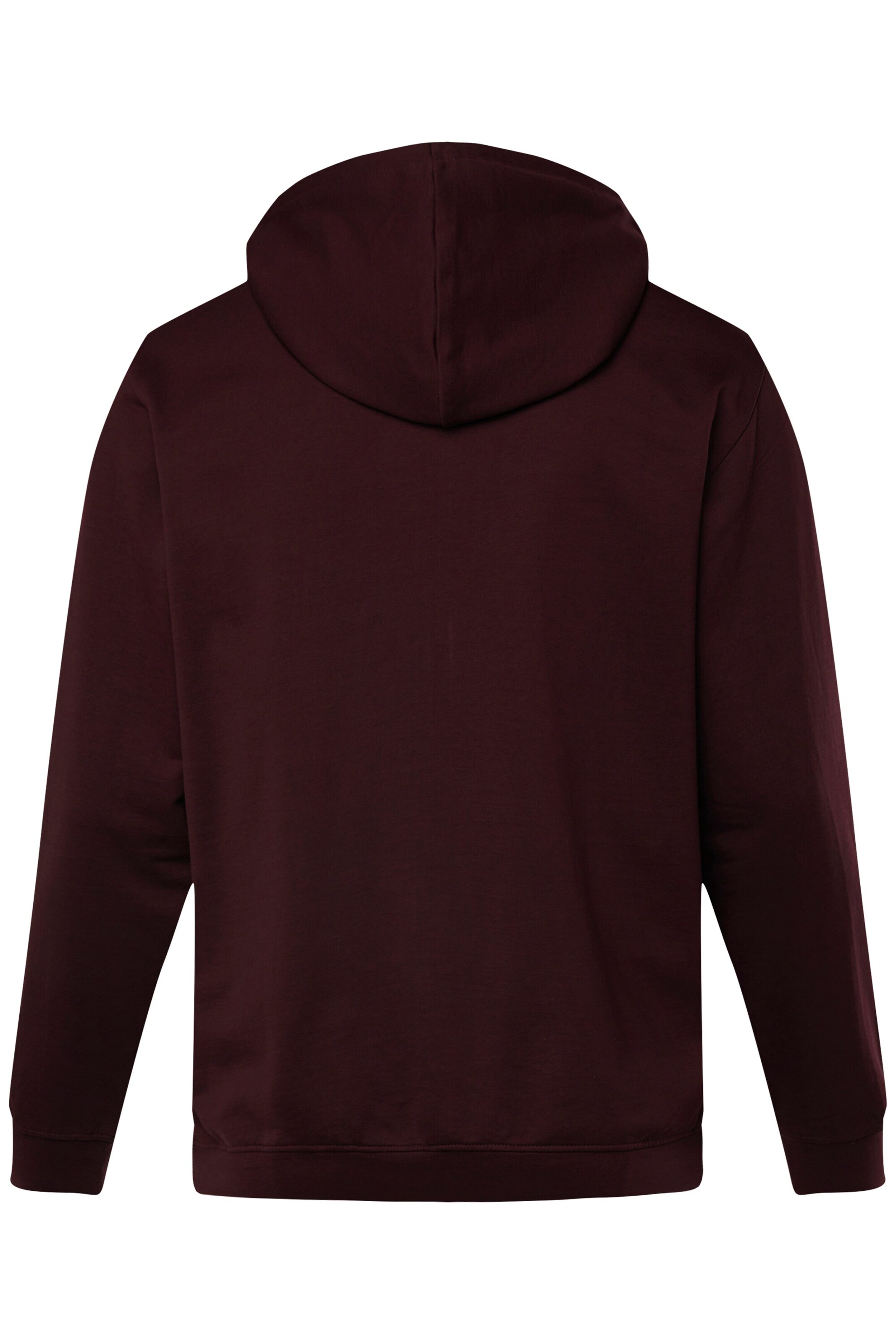 Men Plus Sweatvest in Rood