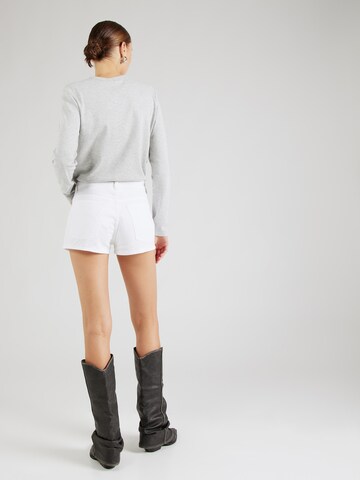 Monki - Slimfit Vaquero en blanco