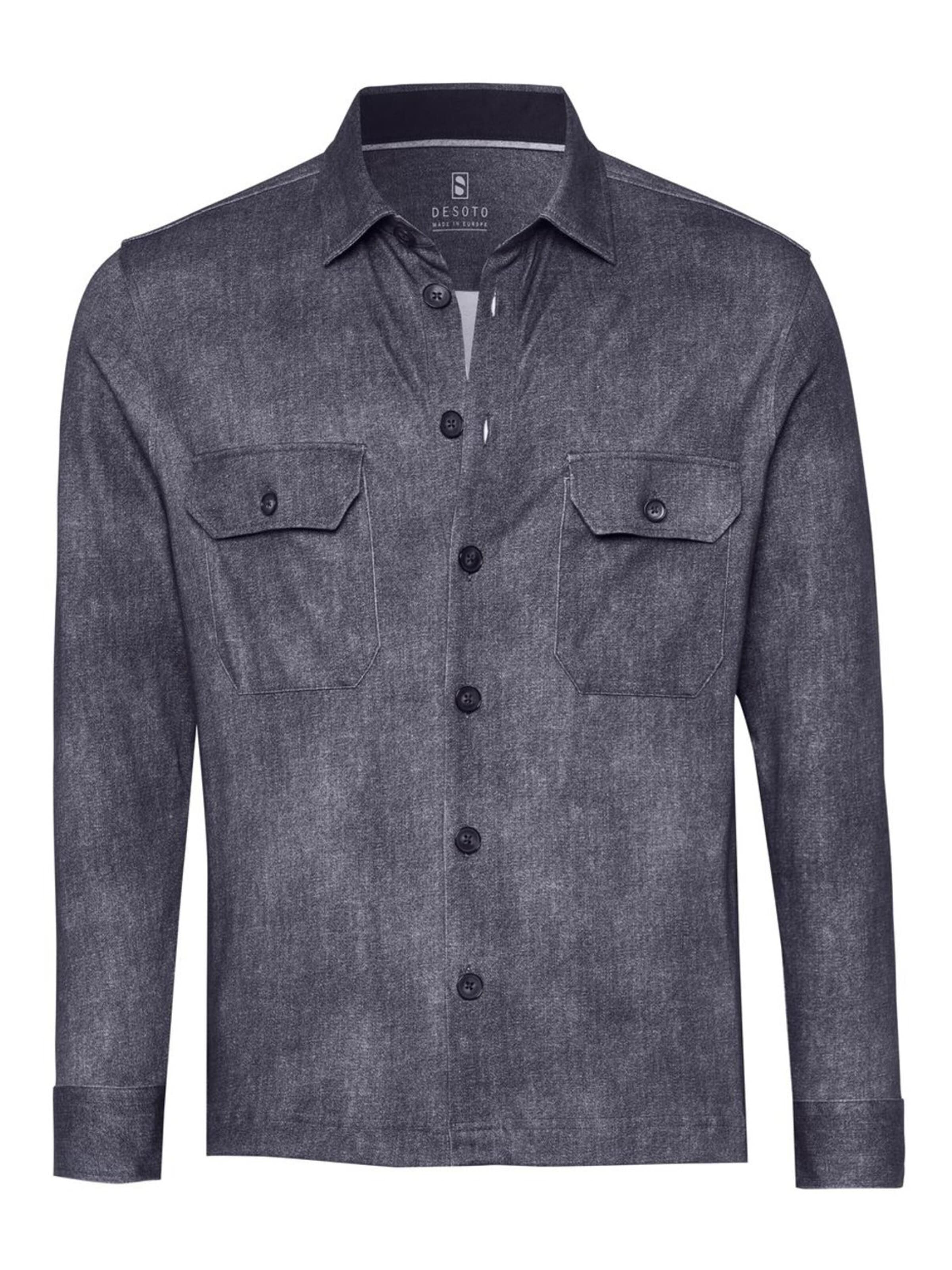 DESOTO Strickjacke‌‌‌‌ in Blau: Vorderseite
