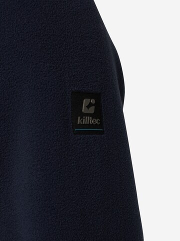 KILLTEC Funktionele fleece-jas in Blauw