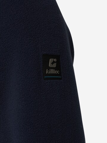 KILLTEC Athletic fleece jacket in Blue