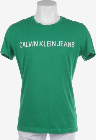 Calvin Klein Shirt in S in Green: front