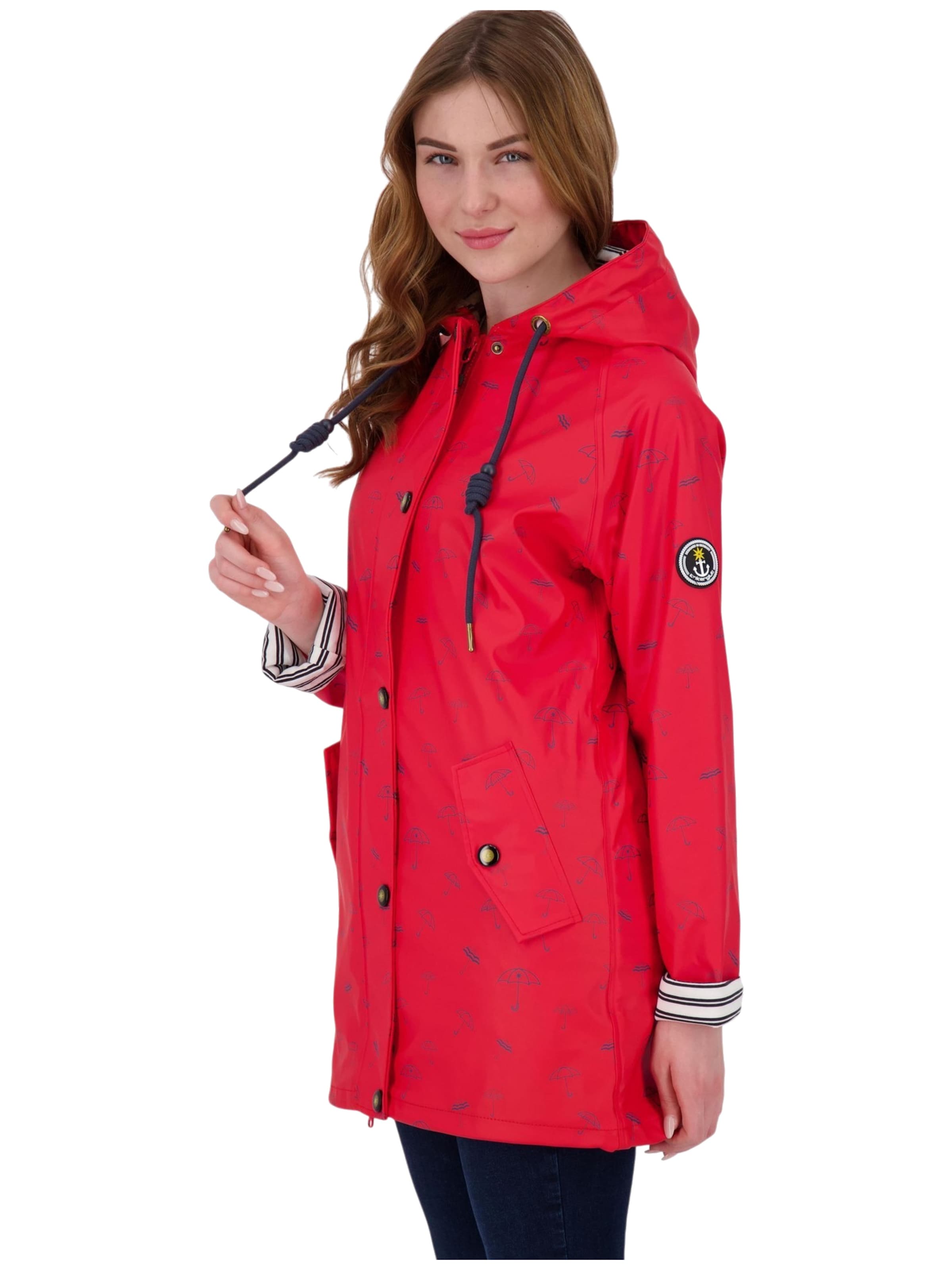 ankerglut Raincoat in Red