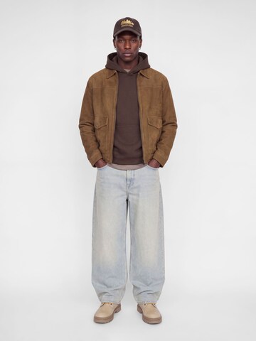 Felpa di JACK & JONES in marrone