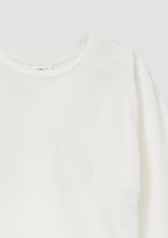 T-Shirt s.Oliver en blanc