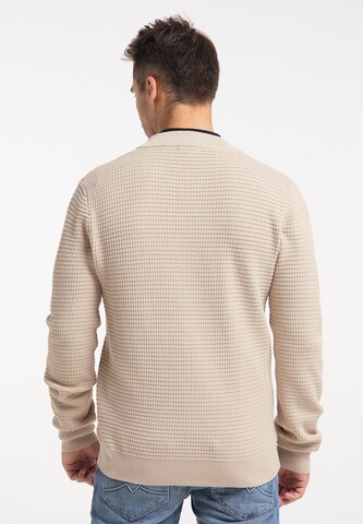 RAIDO Knit Cardigan in Beige