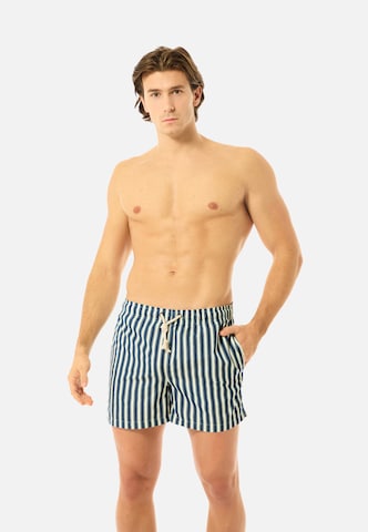 Gassa d'Amante Zwemshorts 'Alassio' in Blauw: voorkant