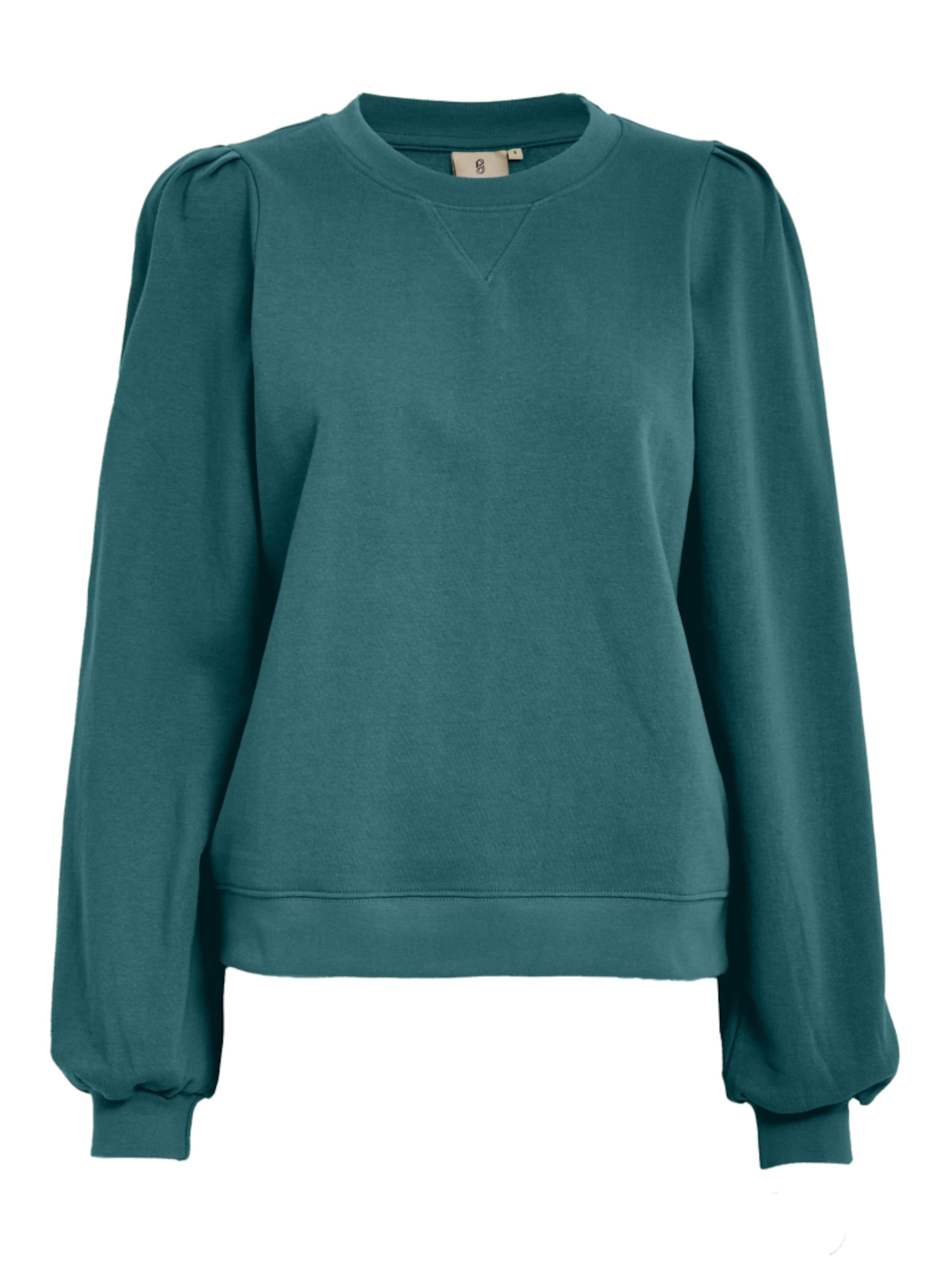 Peppercorn Sweatshirt 'Gloria' i grøn: forside