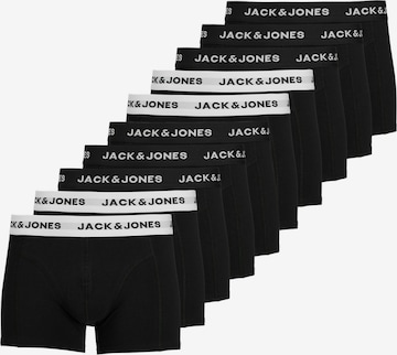 JACK & JONES Boxer shorts 'Solid' in Black: front