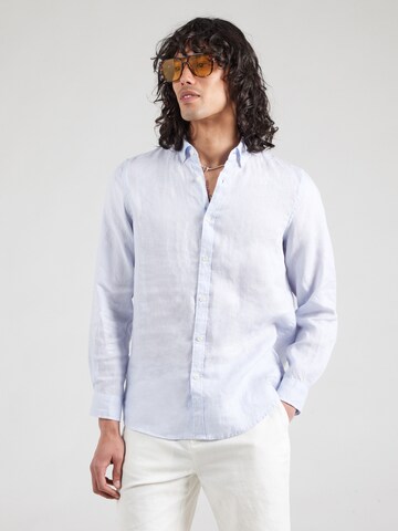 SCOTCH & SODA Средняя посадка Рубашка 'CORE' в Синий: спереди