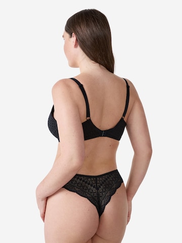 ETAM Push-up BH 'Idole' in Schwarz