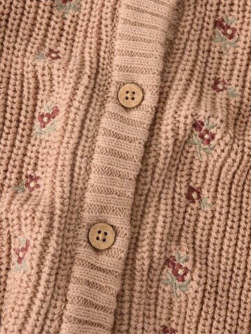 Lil'Atelier Strickjacke in Braun