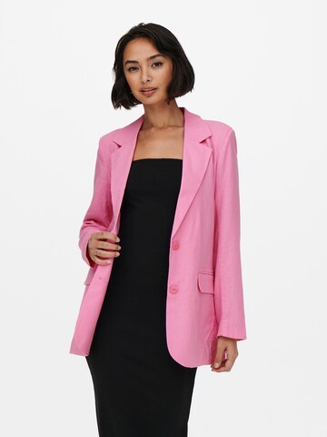 ONLY - Blazer 'Caro' em rosa: frente