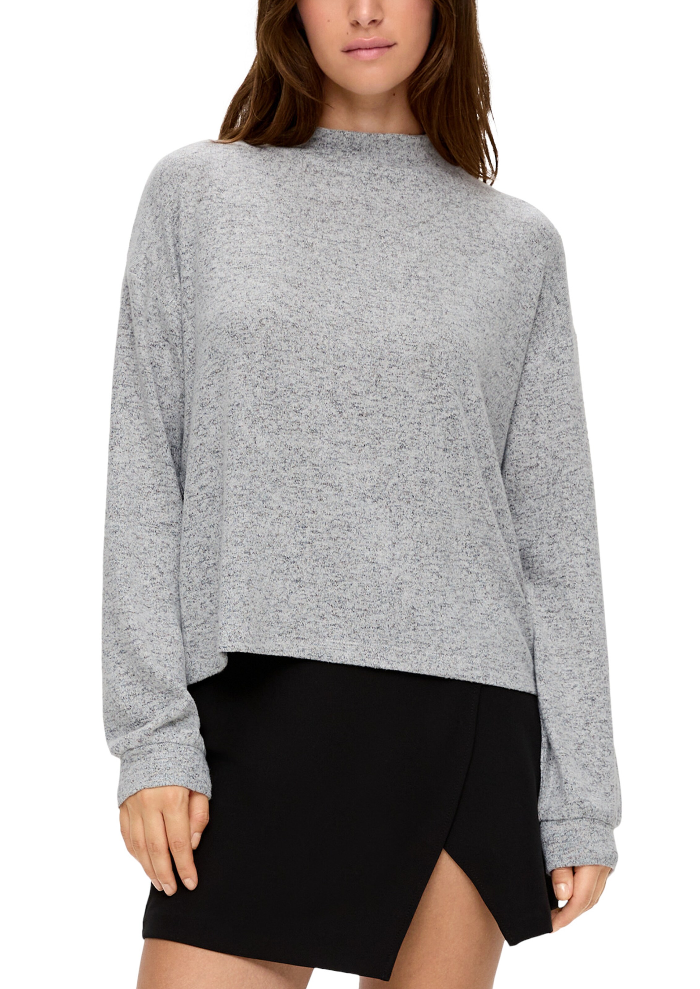 QS Shirt in Grau