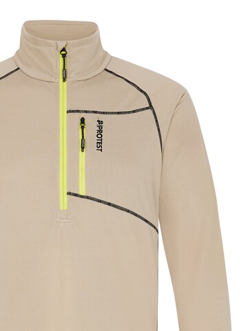 PROTEST Sportsweatshirt 'PRTKODY' in Braun