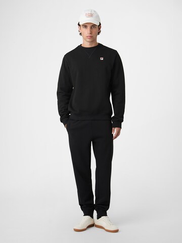 FILA - Sudadera 'BIELLA regular crewneck sweatshirt' en negro