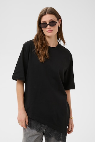 T-shirt 'SLJina' SOAKED IN LUXURY en noir : devant