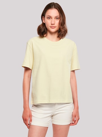 T-shirt 'Escape Discover the World Mountain' F4NT4STIC en beige