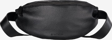 TOM TAILOR Fanny Pack in Black: front