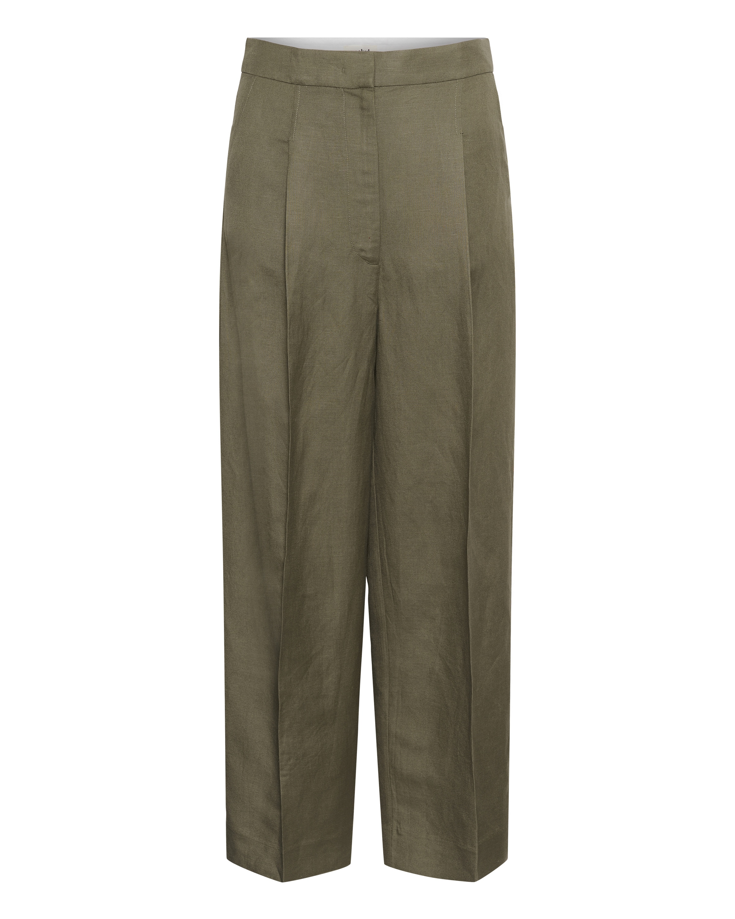 SOAKED IN LUXURY Broek 'Ragna' in de kleur Riet, Productweergave