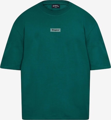 Dropsize Shirt in Groen: voorkant