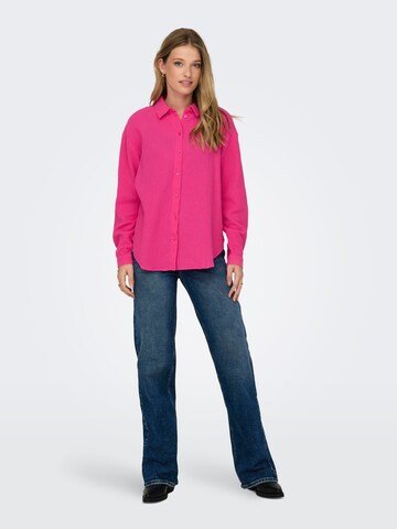 JDY Bluse 'Theis' in Pink