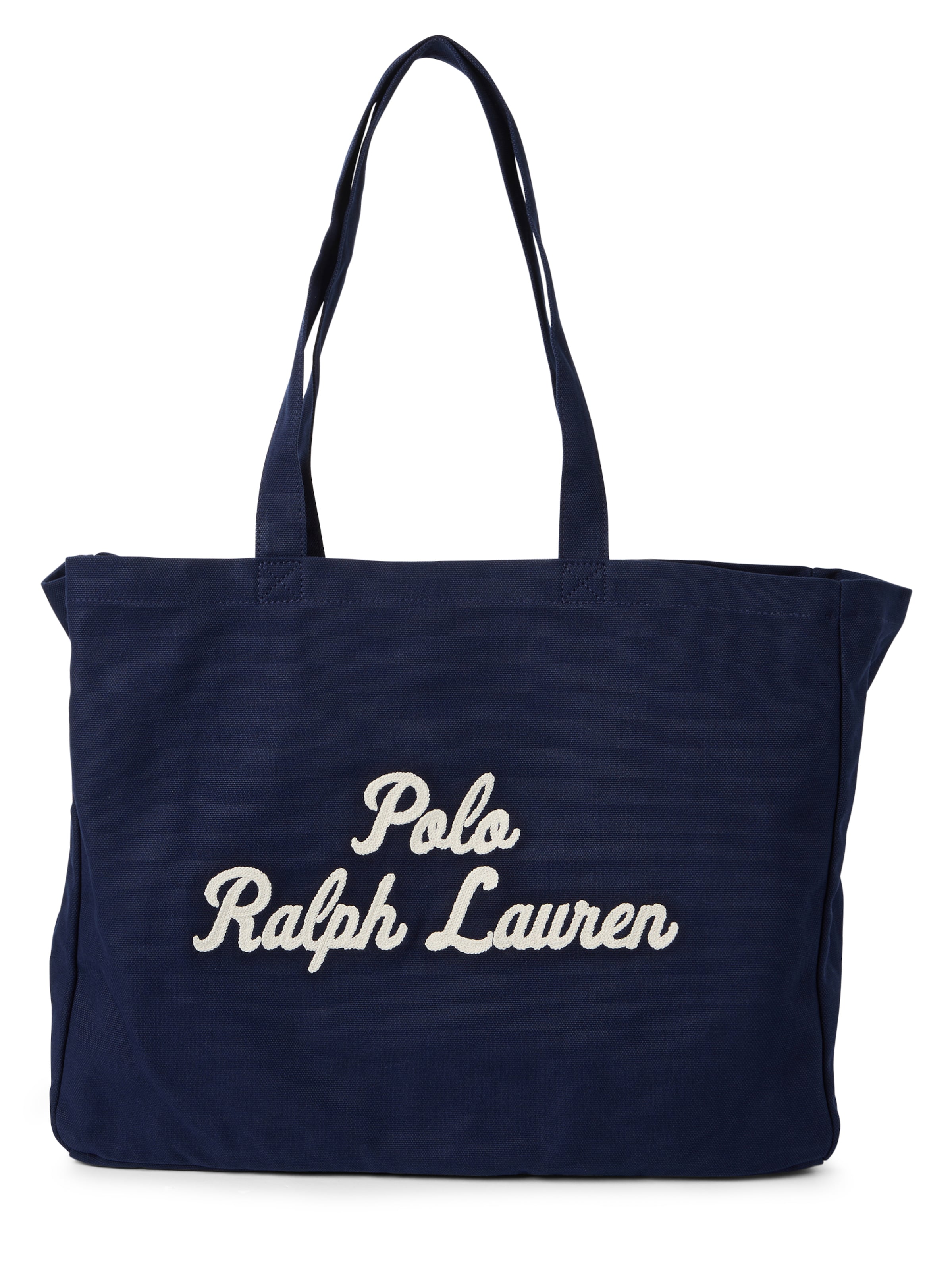 Polo Ralph Lauren Μεγάλη τσάντα σε μπλε: μπροστά