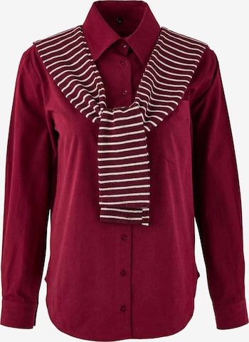 TrendyolBluza - crvena boja: prednji dio