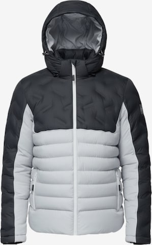 Ombre Winterjacke in Grau: Vorderseite