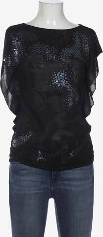 ARMANI EXCHANGE Top & Shirt in XS in Black: front