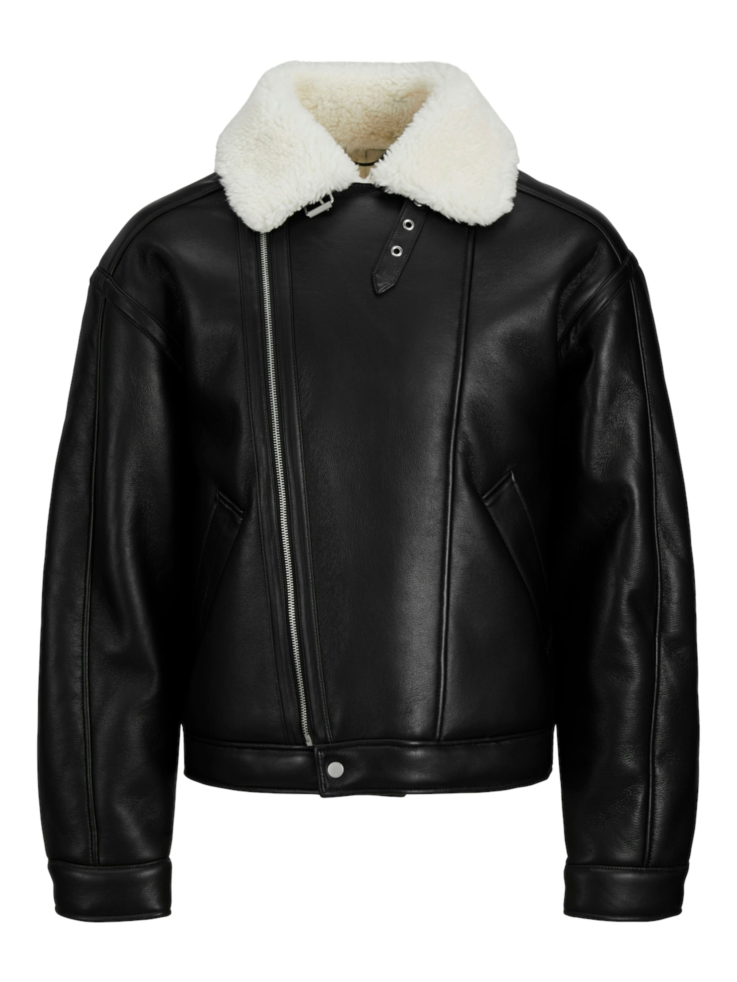 JACK & JONES Overgangsjakke i sort: forside