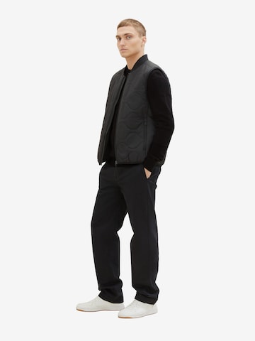 TOM TAILOR DENIM Sweater in Black