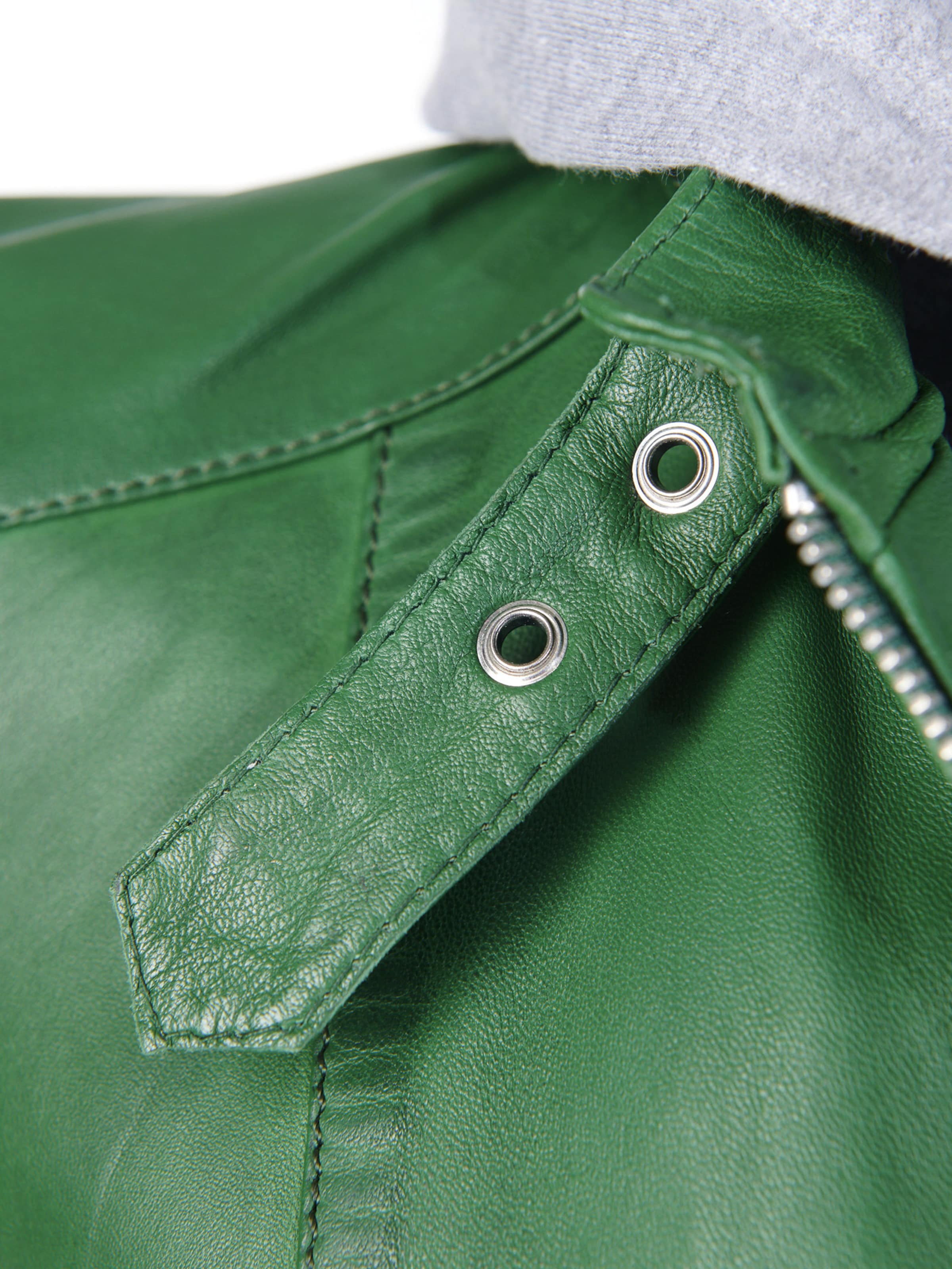 JCC Lederjacke in Grün