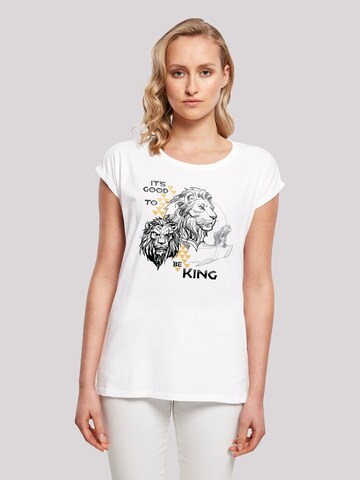 Maglietta ''Disney König der Löwen Movie It's Good To Be King' di F4NT4STIC in bianco: frontale