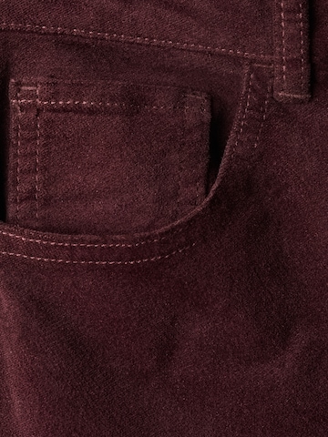 évasé Jean 'Violetav' MANGO en rouge